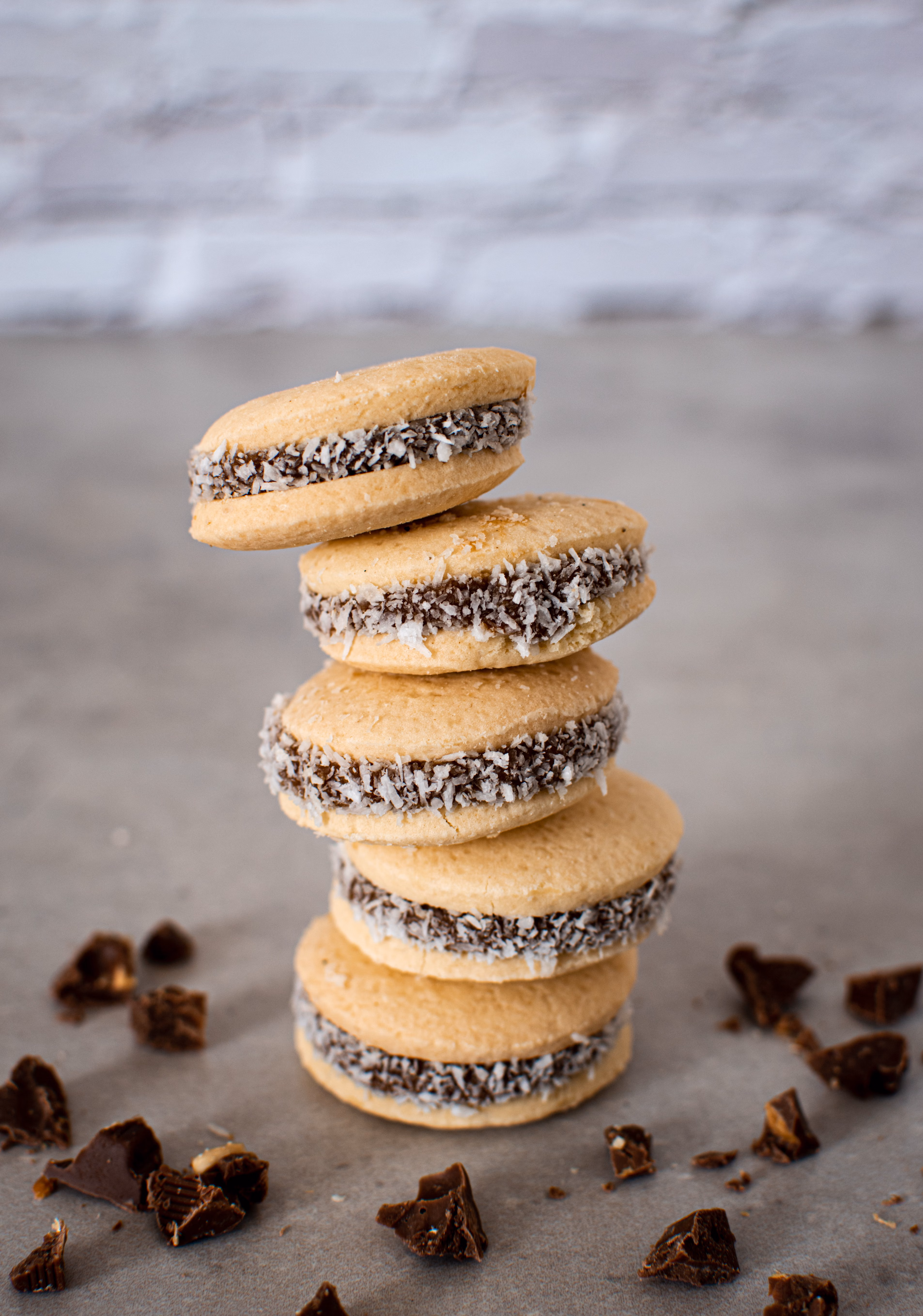 Alfajor de maicena casero